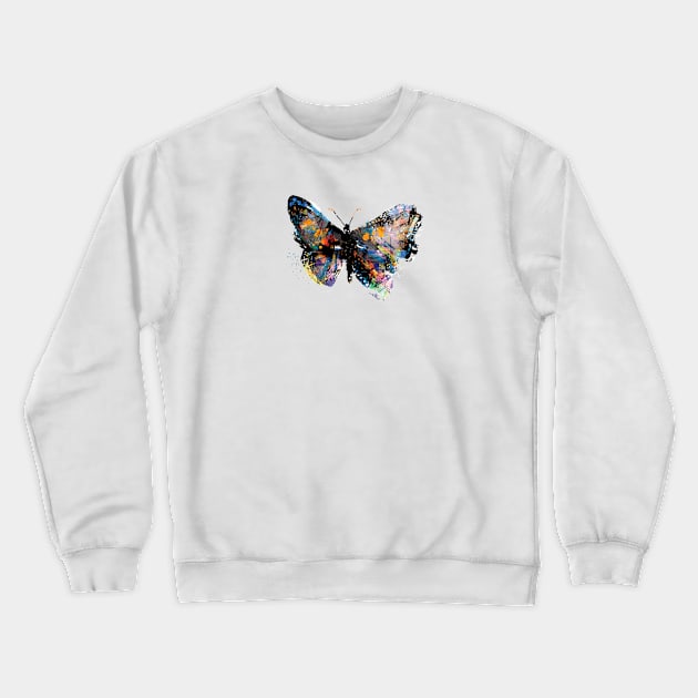 Abstract Butterfly Crewneck Sweatshirt by EmilyLaurelHarris